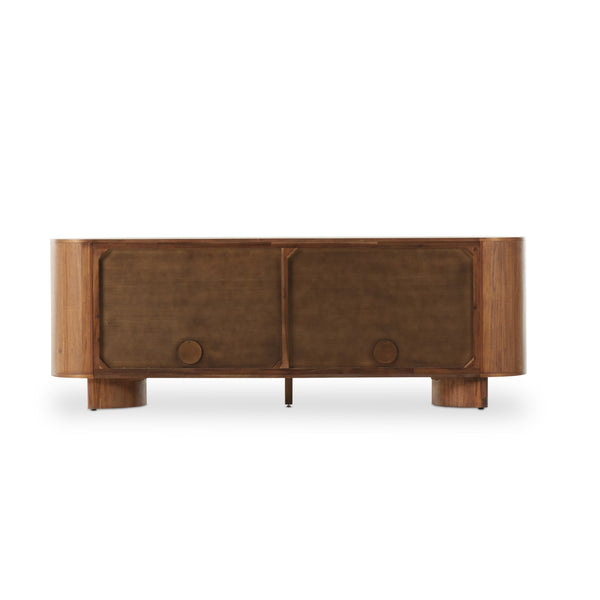 Paden Sideboard In Seasoned Brown Acacia