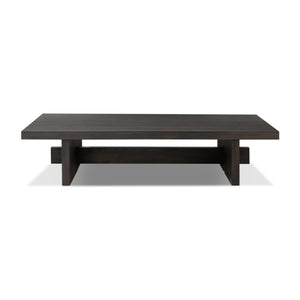 Isaac Coffee Table - Smoked Black Veneer