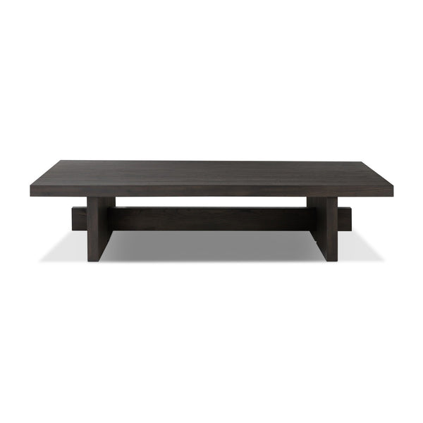 Isaac Coffee Table - Smoked Black Veneer