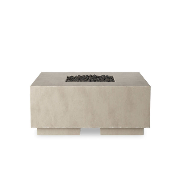 Donovan Outdoor Fire Table In Natural Concrete