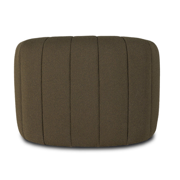 Elliana Swivel Chair - FIQA Boucle Olive