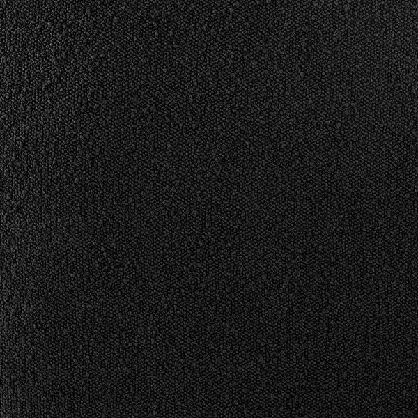 Steward Fabric Swivel Accent Chair In Boucle Black