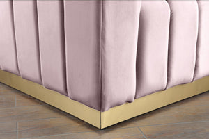 Francis Chair In Pink Velvet