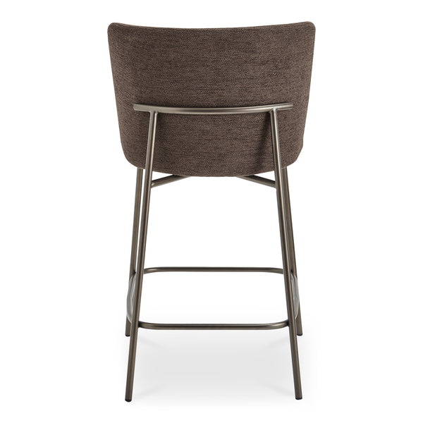 Moe's Early Counter Stool in Dark Brown