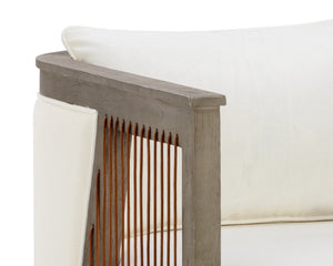 SALA LOUNGE CHAIR - LINOSO IVORY