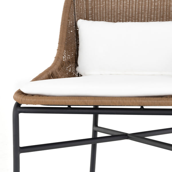 Jericho Outdoor Dining Chair In Fawn