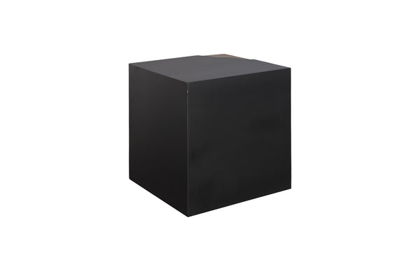 Cornered Side Table, Natural, Iron