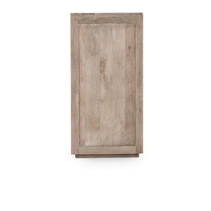 Jensen Solid Wood 4Dr Cabinet with Cane Detail