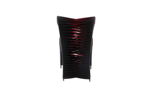 Seat Belt Dining Chair,Black /Red    