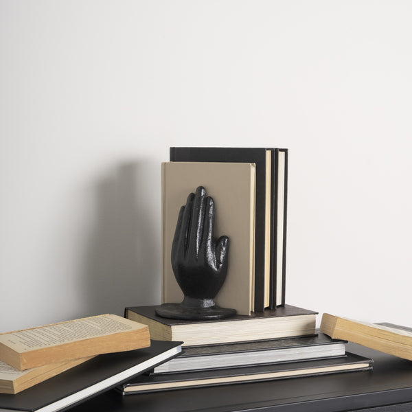 Praying Hands Bronze Cast Iron Book Ends