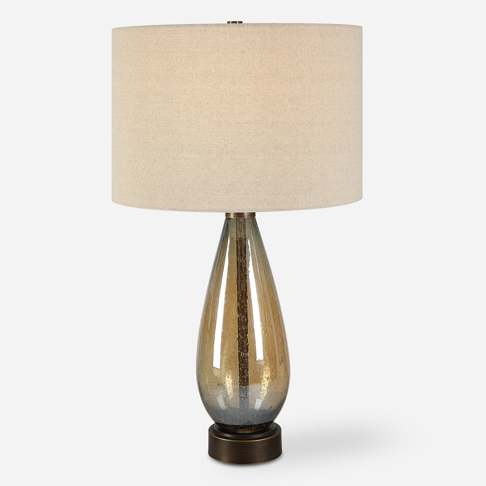 Baltic Teardrop Glass Table Lamp