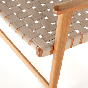 Jevon Outdoor Chair In Auburn Eucalyptus
