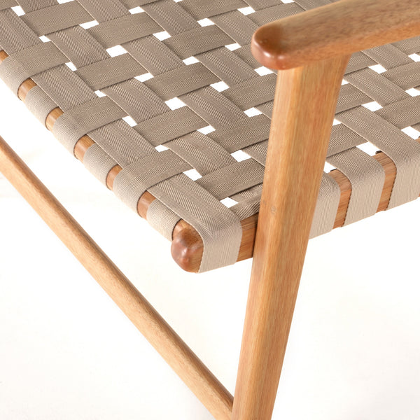 Jevon Outdoor Chair In Auburn Eucalyptus