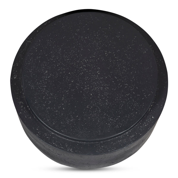 Moe's Cosmo Outdoor Accent Table in Black Finish