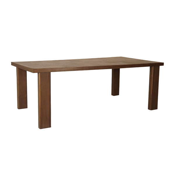 Moe's Marina Outdoor Dining Table in Brown