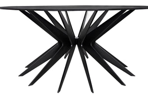 Spider Coffee Table, Black Metal