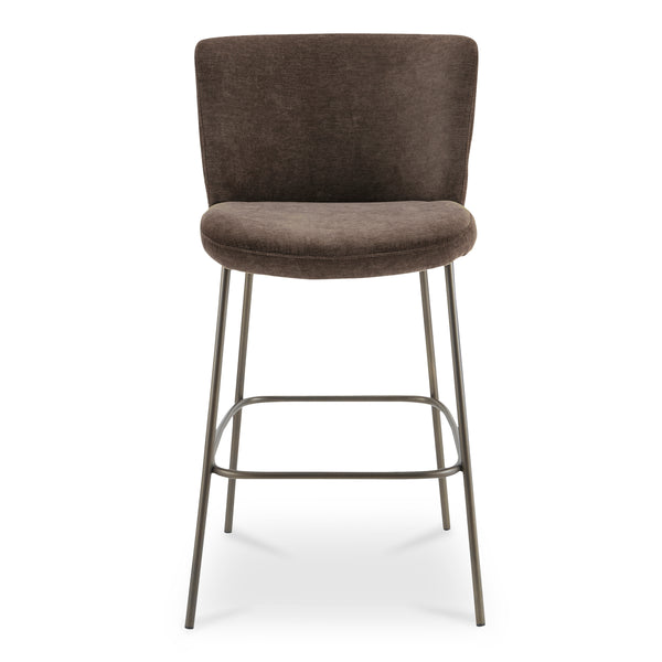 Moe's Early Bar Stool with Upholstered Back