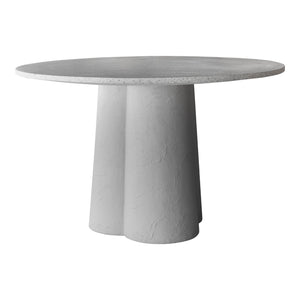 Moe's Mono Dining Table in White Terrazzo