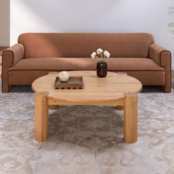 Jack Coffee Table in Brushed Natural Oak