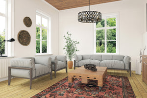 Dealey 8 Light Chandelier in Matte Black Finish