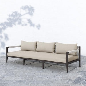 Sherwood Outdoor Sofa 93" in Bronze/Sand