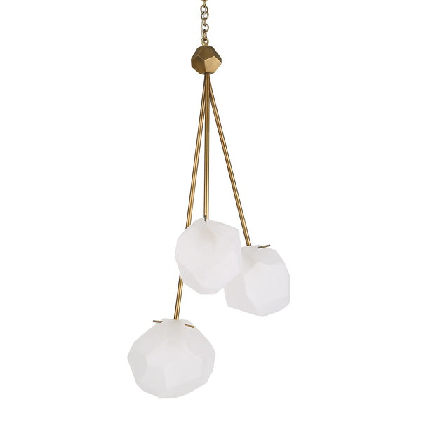 Geodesic 3 Light Pendant