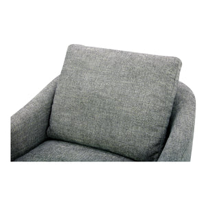 Moe's Linden Swivel Chair in Slated Moss