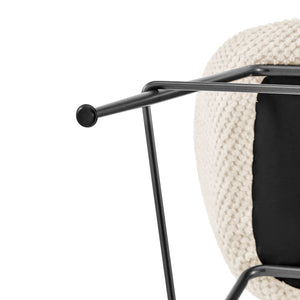 Watson KD Fabric Counter Stool, Georgia Cream