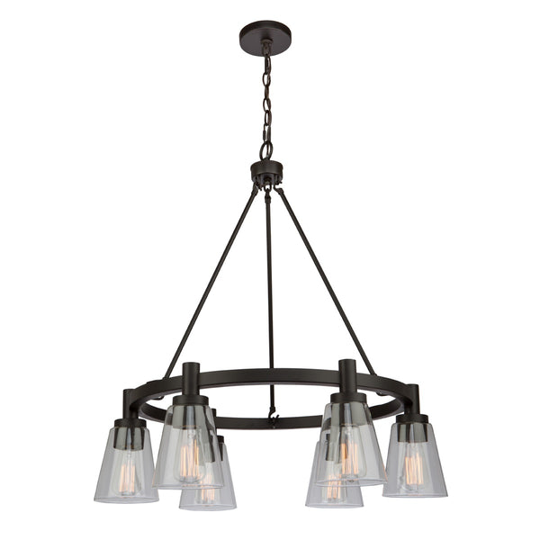 Clarence AC10765OB Chandelier in Oil Rubbed Bronze