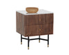 WELLINGTON NIGHTSTAND - WHITE MARBLE