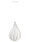 Alva Hardwired Pendant with White Cord