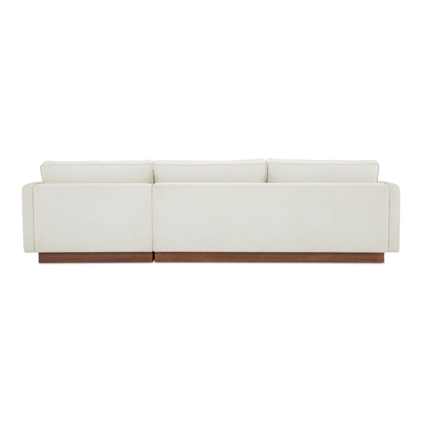 Moe's Vernon Right Sectional White