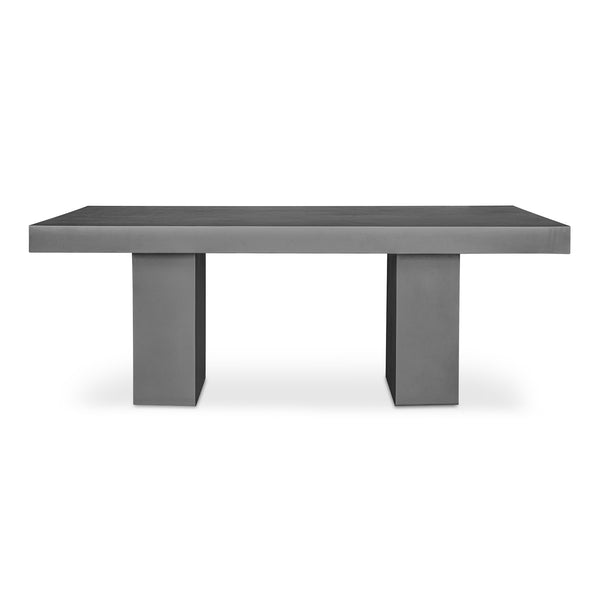 Antonius Outdoor Dining Table in Grey