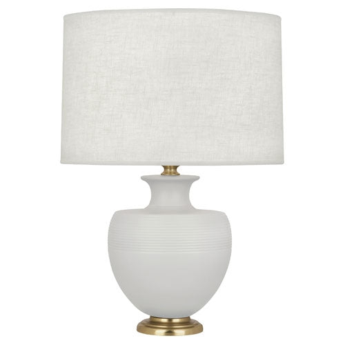 Matte Dove Michael Berman Atlas Table Lamp