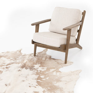 Modern Cowhide-Warm Brown