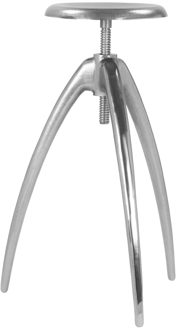 Ivan Counter/Bar Stool In Silver
