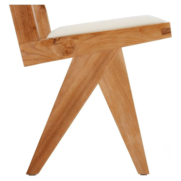 Jeanneret Side Chair with Seat Pad