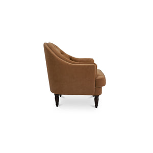 Moe's Pandora Accent Chair in Ginger Brown