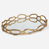 Cable Chain Mirrored Tray