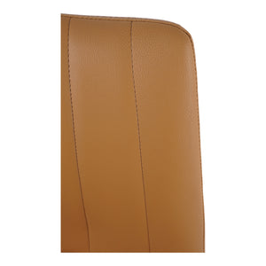 Moe's Alibi Dining Chair Set of 2 in Tan