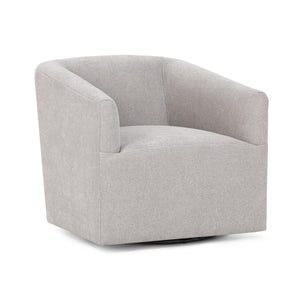 Vernon Swivel Chair in Elite-Gray with 360-Degree Swivel