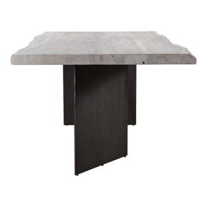 Evans Dining Table in White Acacia Wood