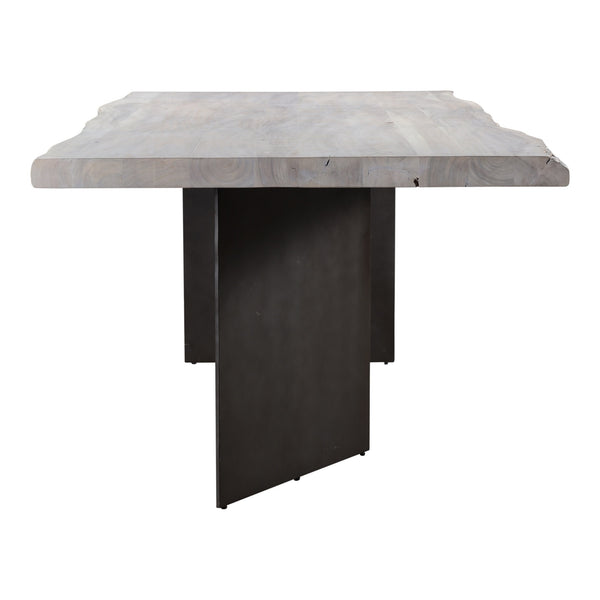 Evans Dining Table in White Acacia Wood