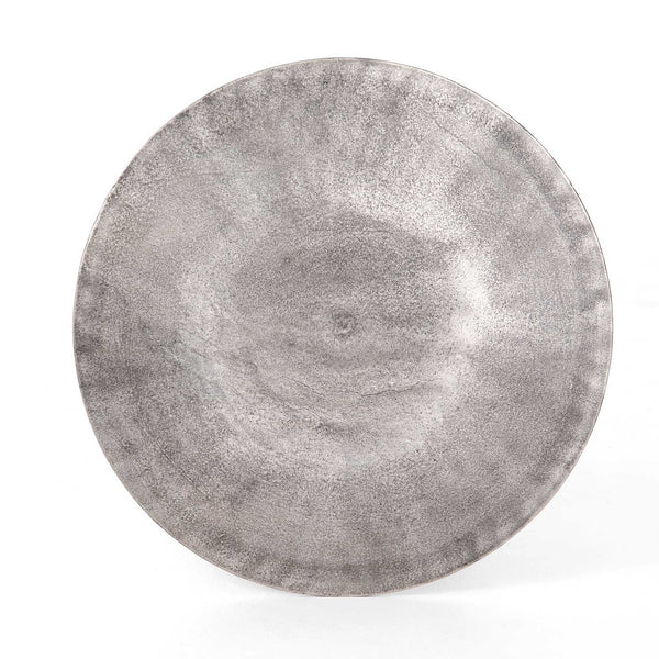 Simone Counter Table In Raw Antique Nickel