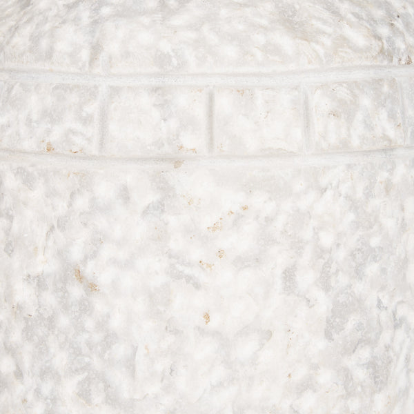 Irina Large White Marble Door Stopper