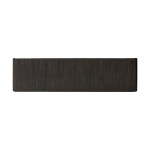 Leo Console Table - Smoked Black