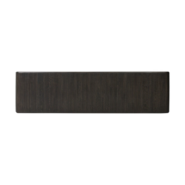 Leo Console Table - Smoked Black