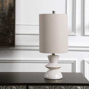 Stevens Bleached Wood Buffet Lamp