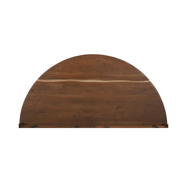 Moe's Watson Queen Bed in Brown Acacia