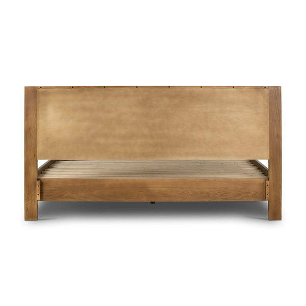Meadow Bed In Tawny Oak - Queen